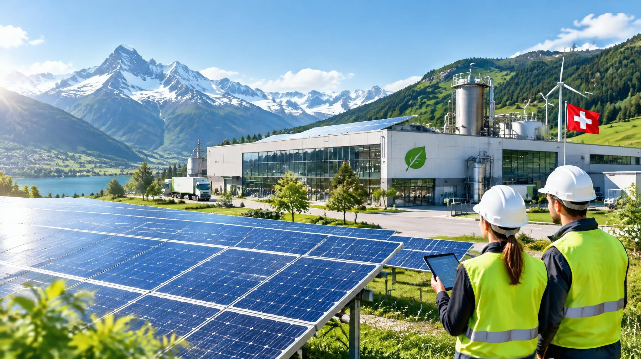 swiss green energy solar panels